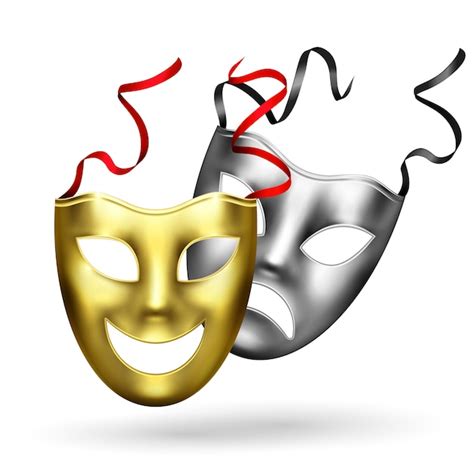 Clipart Theatrical Masks Free