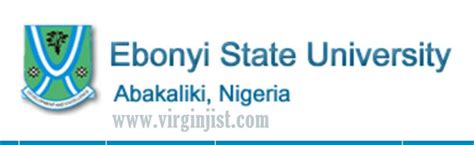 Ebonyi State University 2017/2018 3rd Batch Admission List is Out | State university, Ebonyi ...