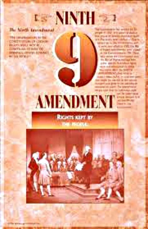 The Ninth Amendment, which deals with Rights kept by the people. To ...