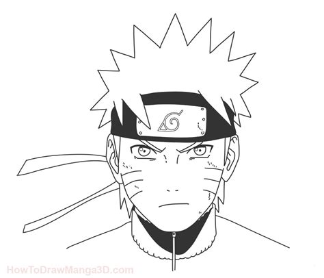 How to draw Naruto with step by step drawing tutorials - Yours Daily News