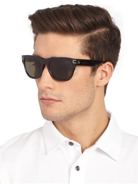 Givenchy Resin Wayfarer Sunglasses in Black for Men - Lyst