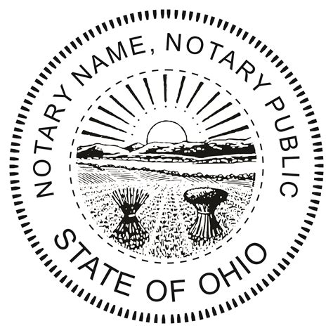 Ohio Notary Embosser - Winmark Stamp & Sign - Stamps and Signs