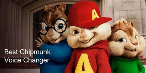 Chipmunk Voice Changer- How to Sound Like Chipmunk