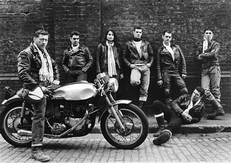 50s rockers | Motos classicas, Motocicletas vintage, Harley davidson