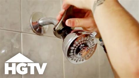 How to Change a Showerhead | At Home Tips | HGTV - YouTube