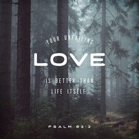 Psalm 63:3 Because thy lovingkindness Is better than life, My lips ...