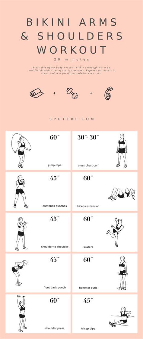 20-Minute Bikini Arms & Shoulders Workout