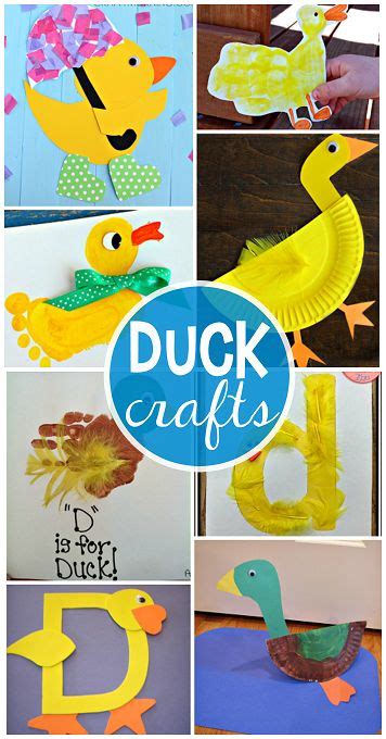 Darling Duck Crafts for Kids to Make - Crafty Morning #animalcrafts # ...