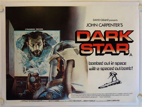 Dark Star original release british quad movie poster