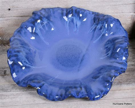 Blue Ceramic Bowl. Hand Made Home Decor. Periwinkle Blue. - Etsy ...