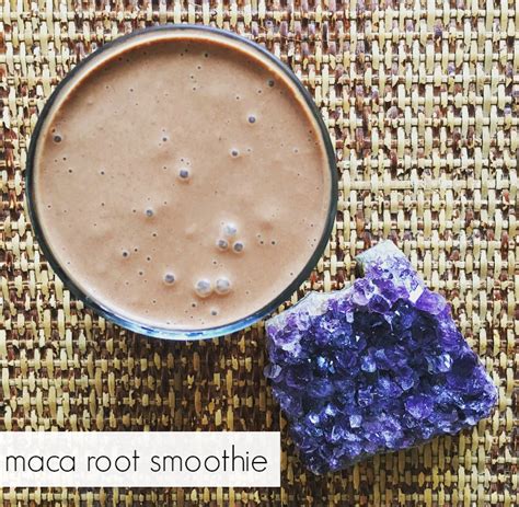 Maca Root + Cacao Smoothie Recipe + Benefits | The Friendly Fig