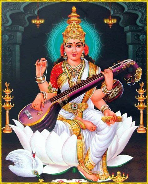 Pin by Sreedevi Balaji on BRAHMA DEV-SARASWATHI | Saraswati goddess