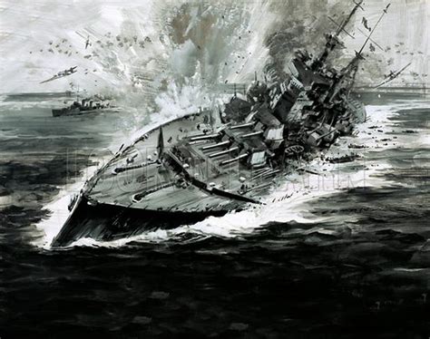 Yamato Battleship Sinking