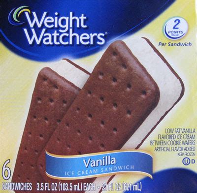 On Second Scoop: Ice Cream Reviews: Weight Watchers Ice Cream Sandwiches