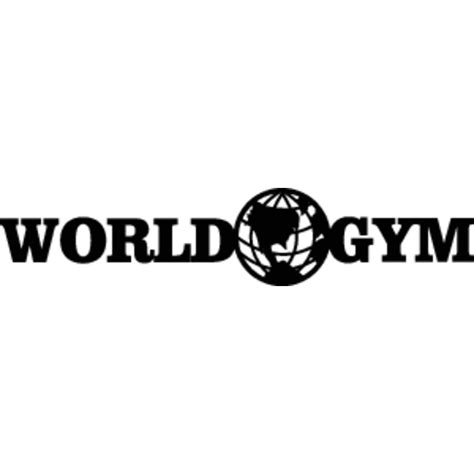 World Gym Logo Vector