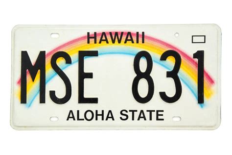 Hawaiʻi Will Be Retiring Its Rainbow License Plate - Hawaii Magazine