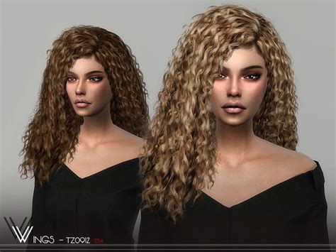 Colors:20 Found in TSR Category 'Sims 4 Female Hairstyles' | Sims 4 ...