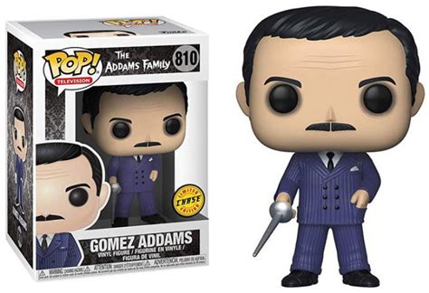 Funko The Addams Family POP TV Gomez Vinyl Figure Chase Version, with Sparring Sword - ToyWiz