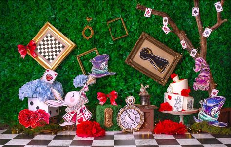 Alice in Wonderland Theme Digital Backdrop. Unisex - Etsy