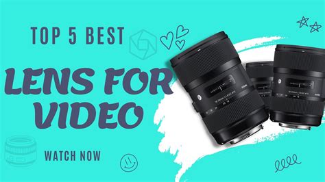 Best Lens for Video in 2023 - Top 5 Review - YouTube