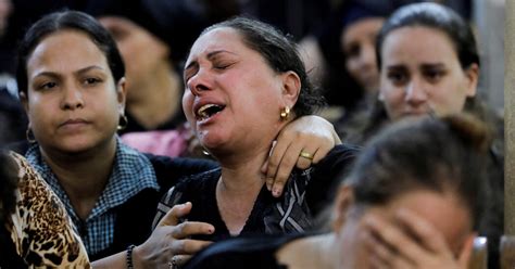 Fire at Egypt Coptic Church Kills at Least 41 - The New York Times