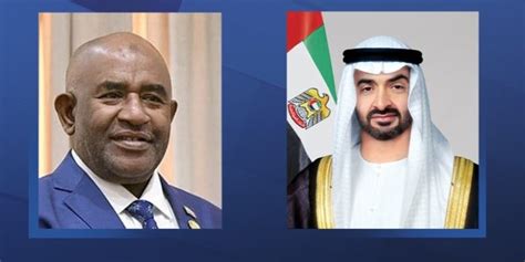 UAE President receives President of the Union of the Comoros – UAE BARQ