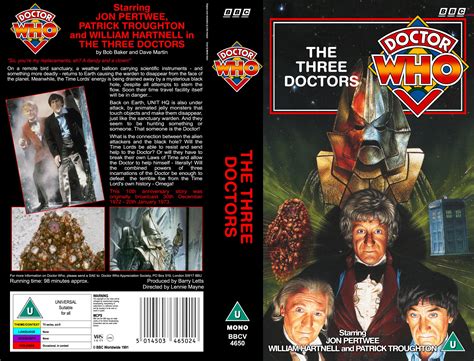 The Three Doctors covers