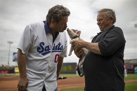 Meet the trainer of the St. Paul Saints' 'ball pig' — and help name this year's mascot