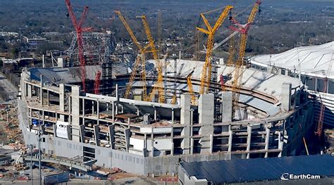 New Falcons Stadium Groundbreaking