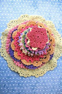 Counterfeit Kit Challenge: Tutorial-Crochet Doilies and Flowers