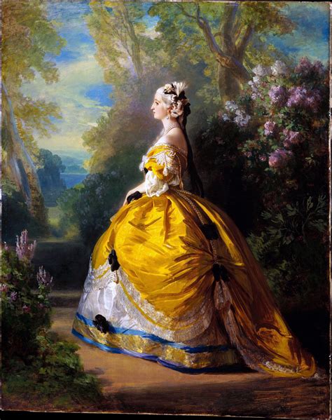 File:L'impératrice Eugénie à la Marie-Antoinette, 1854, Franz Xaver ...