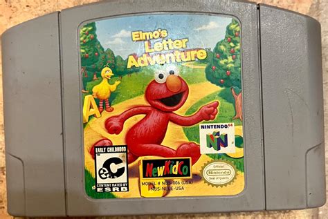 Elmo's Letter Adventure | Item only | Nintendo 64