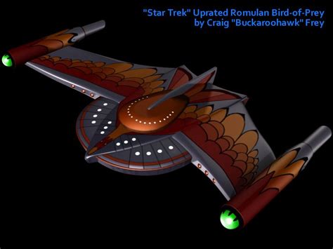 Star Trek The Original Series Romulan Bird of Prey Metal Enamel Pin NEW UNUSED Other Star Trek ...