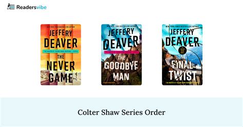 Colter Shaw Book Series In Order (4 Books)