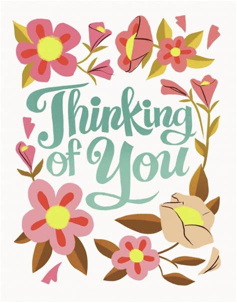 Free Printable Thinking Of You Cards