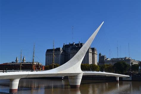 Quite an unusual structure for a bridge - Review of Puente de la Mujer, Buenos Aires, Argentina ...