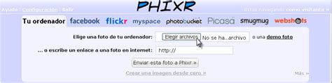 Phixr un editor de Fotos Online | TecnoAutos.com