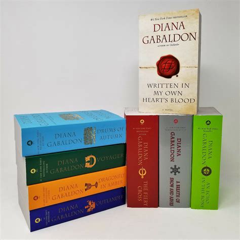 Outlander Sequence Volumes 1-8 E book Set By Diana Gabaldon - Paperback ...