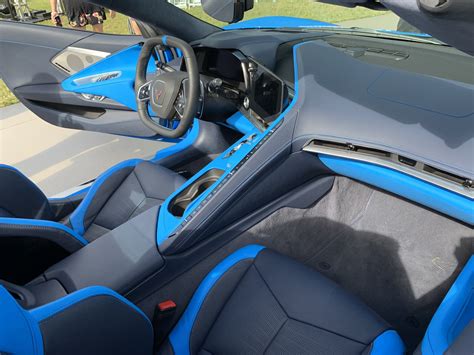 C8 Corvette Rapid Blue Interior - The Top Reference