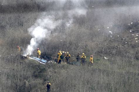 Kobe Bryant dead: Photo shows grim wreckage of helicopter crash