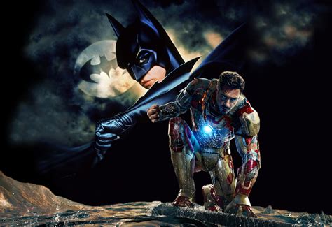 🔥 [10+] Batman Vs Iron Man Wallpapers | WallpaperSafari