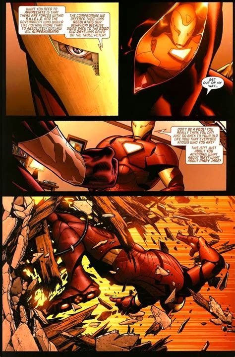 Iron Spider-Man VS Iron Man – Comicnewbies