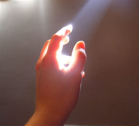 Hand and light 1 by InKi-Stock