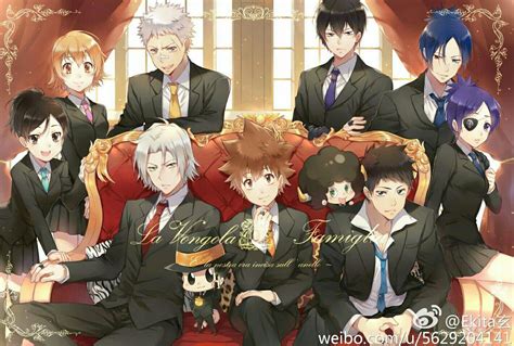 ปักพินโดย B Y ใน Katekyo Hitman Reborn | ศิลปะอะนิเมะ, การ์ตูน, อะนิเมะ