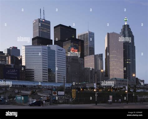 Toronto Downtown Night Life Stock Photo - Alamy