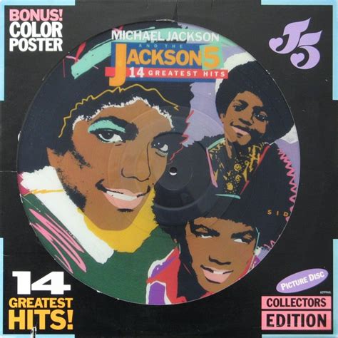 Michael Jackson and The Jackson 5 - Picture Disc 14 Greatest Hits + Poster - Import USA pressing ...