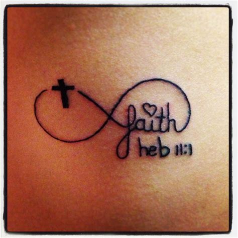 Always have faith! This tattoo has great significance in my life ...