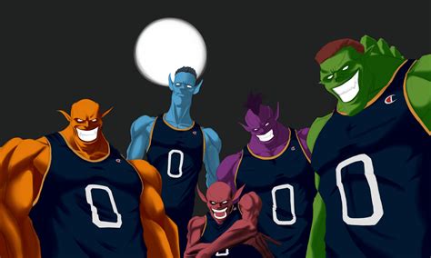 Melvin Maurel - The Monstars - Space Jam (Fan Art)