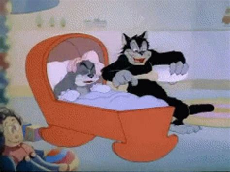 Tom Baby GIF - Tom Baby Tom And Jerry - Discover & Share GIFs