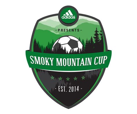 custom soccer logo design for the smokey mountain cup by jordan fretz ...